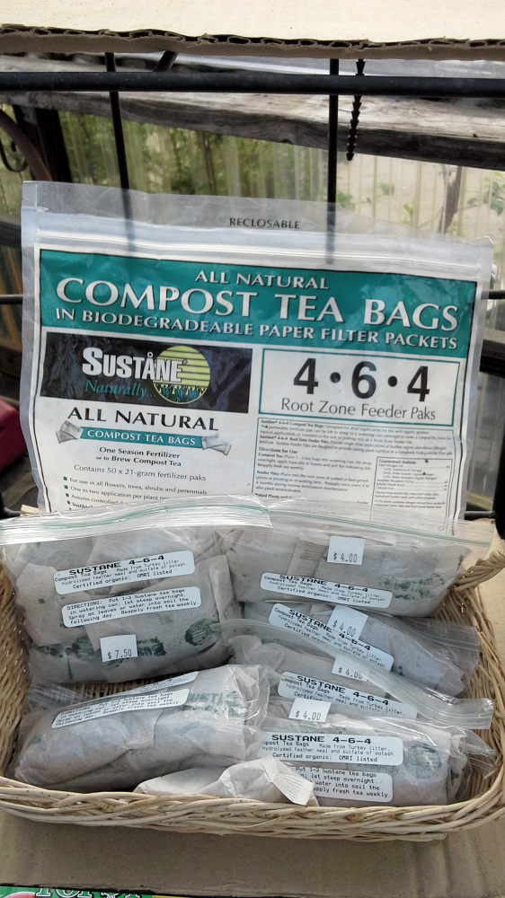 Compost tea bags